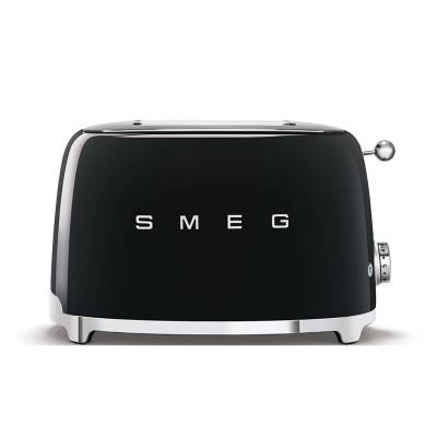 Toaster / 2 tranches / Brillant / Noir / SMEG