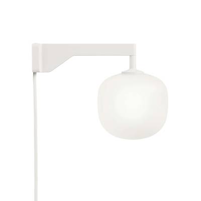 Applique RIME / H. 16,2 cm / Verre Et Cable Blanc / Muuto