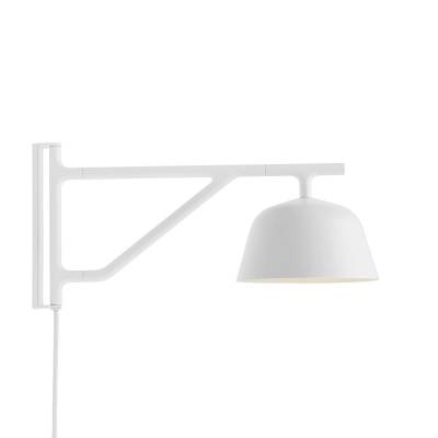 Applique AMBIT / H. 19,5 cm / Alu / Blanc / Muuto