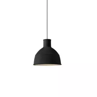 Suspension UNFOLD / ø 32,5 cm / Silicone / Noir / Muuto