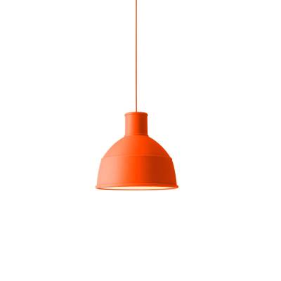 Suspension UNFOLD / ø 32,5 cm / Silicone / Orange / Muuto