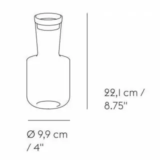 Carafe RAISE / Ø 11 x H. 22 cm / Verre