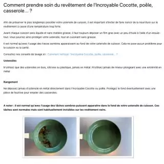 Cocotte L'INCROYABLE COCOTTE / 7 L / Rouge 