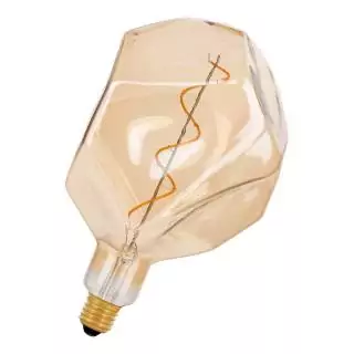 Ampoule LED filament E27 ROCK / 4 W / Or