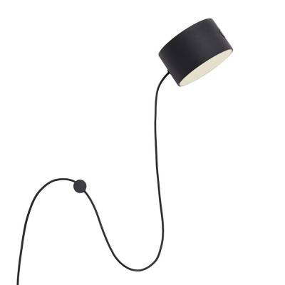 Applique murale POST WALL LAMP / LED / Noir Muuto