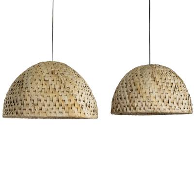 Abat-jour ABACA BOCCA / Lot de 2 / Abaca Naturel