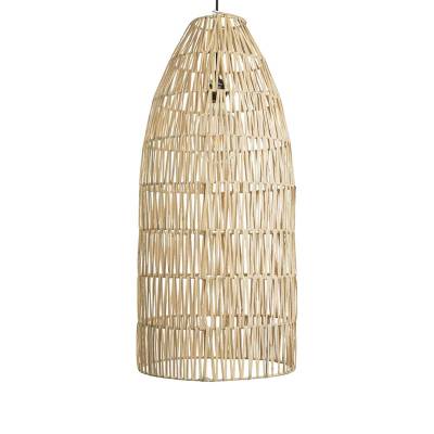 Abat jour de suspension en rotin CONICAL small / Naturel