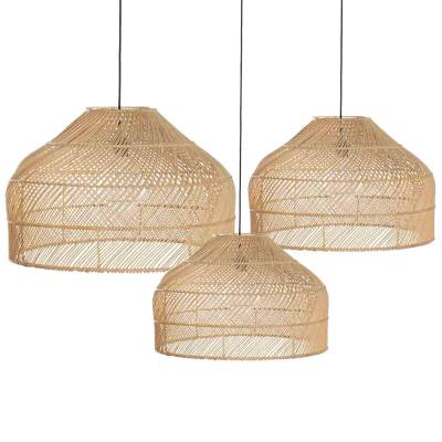 Abat jour IKAL / Ensemble de 3 / Rotin Naturel / Original Home