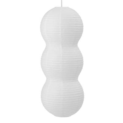 Suspension PUFF MULTITUDE / Hauteur 48 cm / Papier de riz / Blanc / Normann Copenhagen