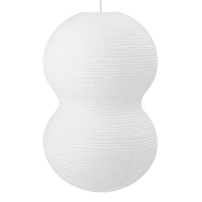 Suspension PUFF TWIST / Hauteur 89 cm / Papier de riz / Blanc / Normann Copenhagen