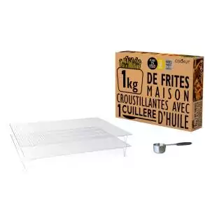 Coffret 1 kg de frites avec 1 cuillere huile