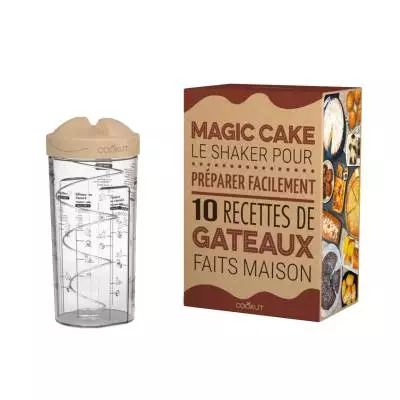 Shaker MAGIC pour 10 recettes de gâteaux faits maison / Verre / Cookut