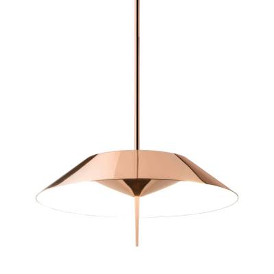 Suspension MAYFAIR / Ø 30 x H. 6 cm / Métal / Cuivre / Vibia