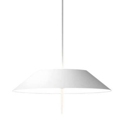 Suspension MAYFAIR / Ø 30 x H. 6 cm / Métal / Blanc / Vibia