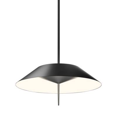 Suspension MAYFAIR / Ø 30 x H. 6 cm / Métal / Noir Graphite / Vibia