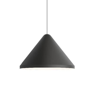 Suspension NORTH / Ø 40 x H. 25 cm / Métal / Noir / Vibia