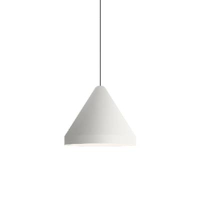 Suspension design NORTH / Ø 16 x H. 14 cm / Acier / Blanc / Vibia