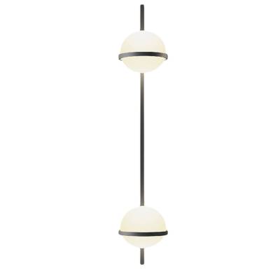 Applique murale verticale PALMA / 2 Diffuseurs / H. 114 cm / Vibia