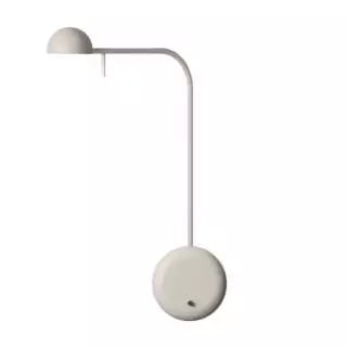 Applique murale avec interrupteur PIN / H. 39 cm / Métal / Beige / Vibia