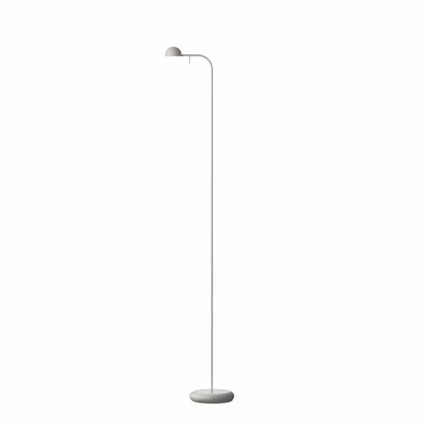 Lampadaire en métal PIN / H. 125 cm / Beige / Vibia