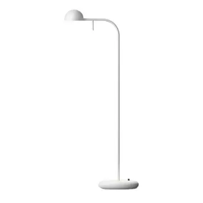 Lampe à poser PIN / L. 23 cm x H. 55 cm / Métal / Blanc / Vibia