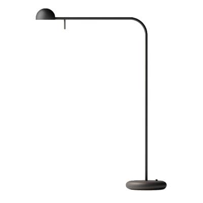 Lampe à poser PIN / L. 40 cm x H. 55 cm / Métal / Noir / Vibia