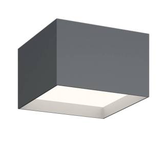 Plafonnier carré STRUCTURAL LED en métal gris / Vibia