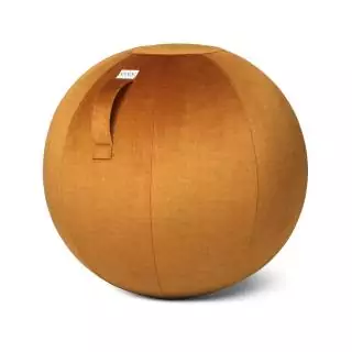 Siège ergonomique BALLON / Velours Orange / Vluv