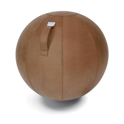 BALLON : Fauteuil de bureau / Cuir Veel Camel / Vluv