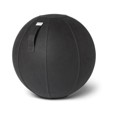 Assise ergonomique BALLON VEGA / Ø. 65 ou 75 cm / Noir / Simili cuir / Vluv