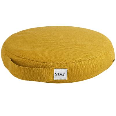 Coussin d'assise PIL & PED / Tissu Leiv Jaune / Vluv