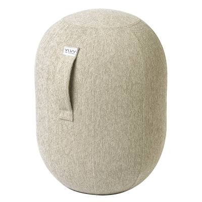 Tabouret ergonomique en tissu KAPSUL STOV / Ø. 43,5 cm / Beige Pebble / Vluv