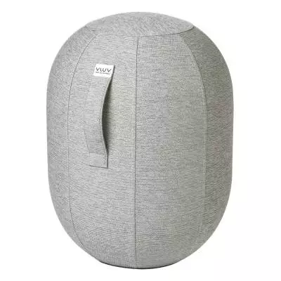 Tabouret ergonomique en tissu KAPSUL STOV / Ø. 43,5 cm / Gris concrete / Vluv