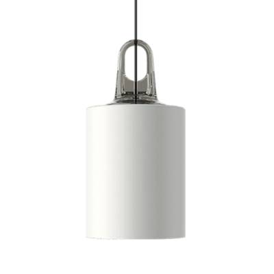 Suspension JIM Cylinder / Métal Blanc / 3 coloris / Lodes