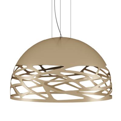 Suspension demi-sphère KELLY L / Champagne / Lodes – Studio Italia