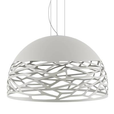 Suspension demi-sphère KELLY L / Blanc / Lodes – Studio Italia