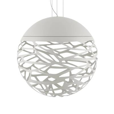 Suspension KELLY sphère Medium / Blanc / Lodes – Studio Italia