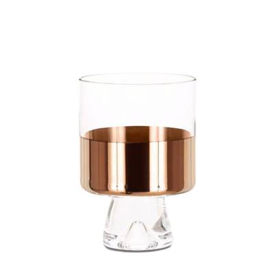 2 Verres bas TANK / Verre / Cuivre / Tom Dixon