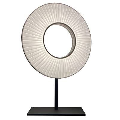 Lampe de chevet IRIS LED / Blanc / Dix heures Dix