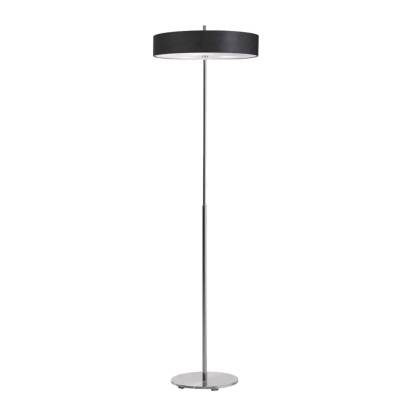 Lampadaire IRIS / H. 165 cm / Noir et Nickel