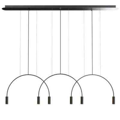 Suspension VOLTA / H. 242 cm / Noir