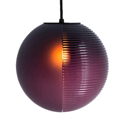 Suspension en verre STELLAR MEDIUM / Aubergine / Pulpo