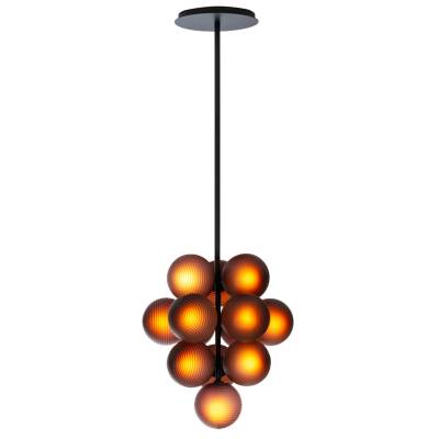 Suspension en verre STELLAR GRAPE BIG / Aubergine / Pulpo