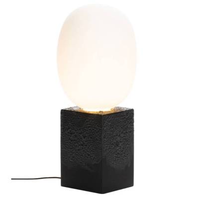 Lampe oblong en verre MAGMA ONE HIGH / Noir / Pulpo