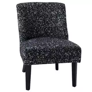 Fauteuil de salon DISCO / Tissu Bleu / Cades