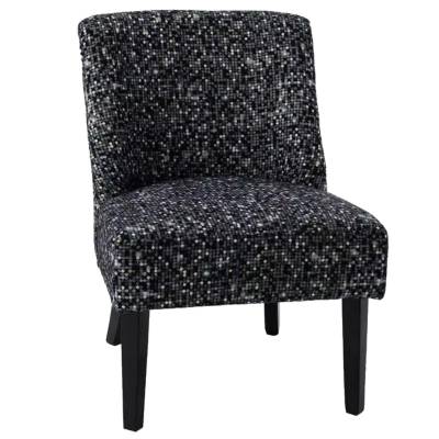 Fauteuil de salon DISCO / Tissu Bleu / Cades