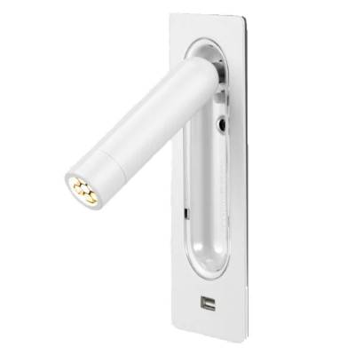 Liseuse LEDTUBE USB / Blanc mat