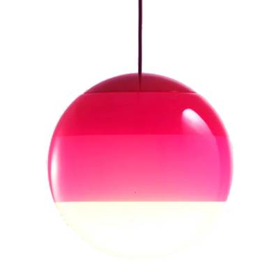 Suspension verre soufflé DIPPING LIGHT / Rose / Marset