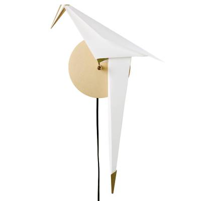 Applique PERCH / 2 dimensions / Acier / Blanc / Non dimmable / Moooi