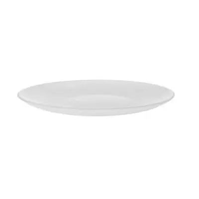Assiette plate COSMIC PLATE / Ø 16 cm / Verre soufflé / Blanc / Normann Copenhagen